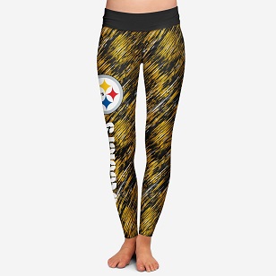 Legging Women Static Rain - NFL Pittsburgh STEELERS